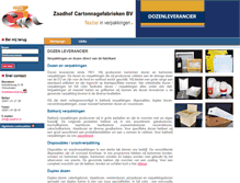 Tablet Screenshot of dozen-leverancier.nl